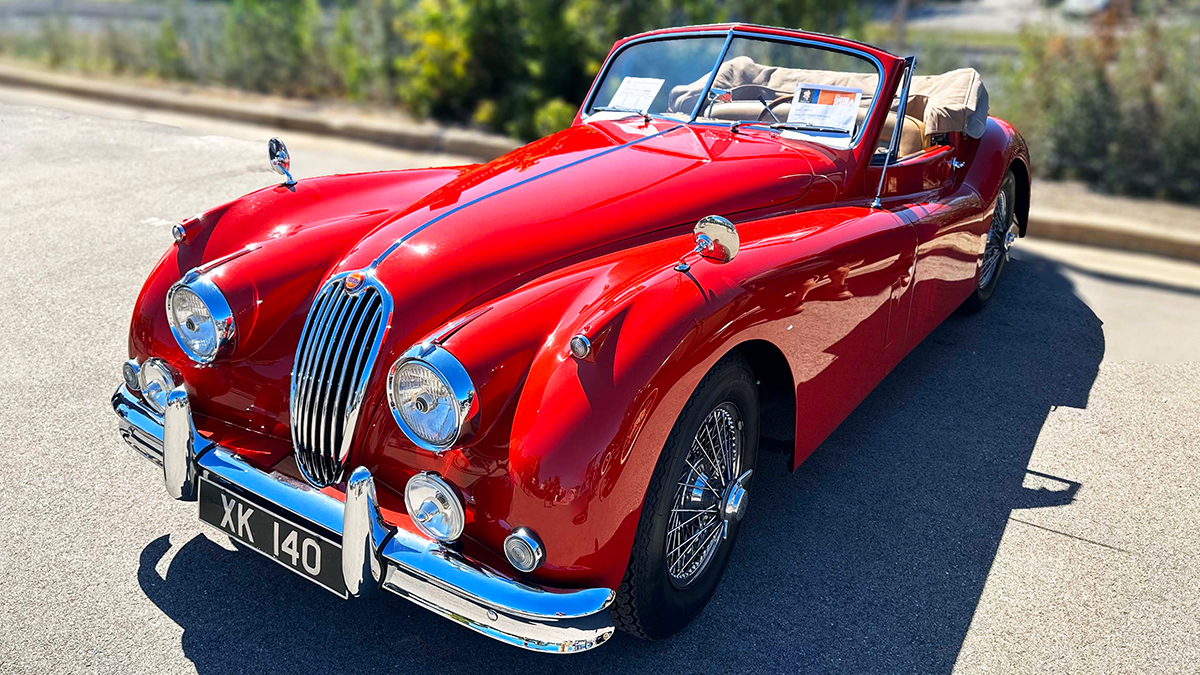 Vintage Car Show at The Lot in Highland Park